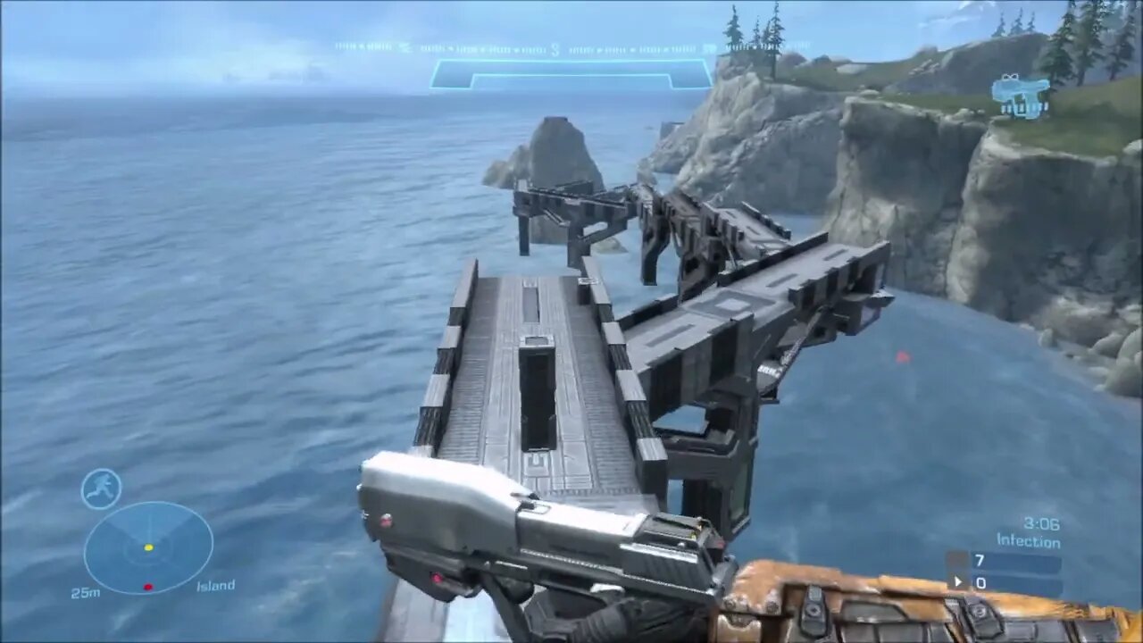 Run From Barney | Halo: Reach Customs Lobby | October 2023