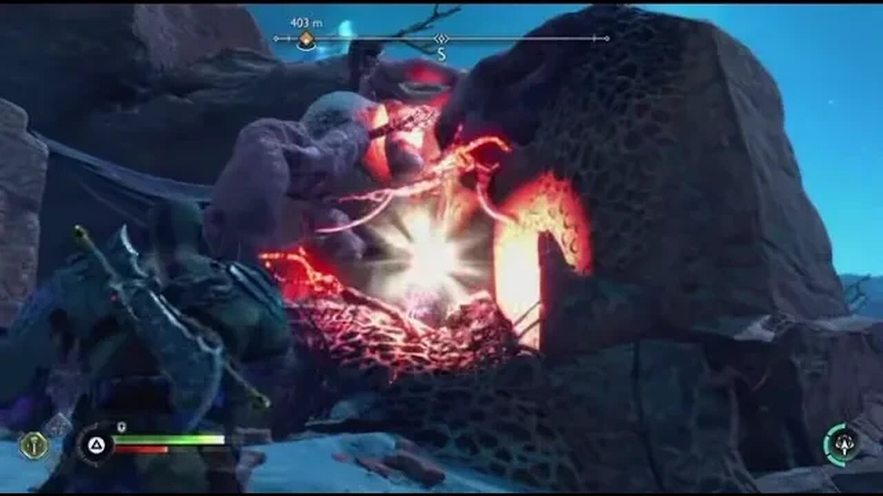 God of war Ragnarok Red Secret Chest The Barrens Alfheim #ragnarok #godofwar #godofwarragnarok