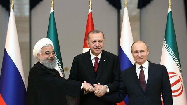 Russia, Turkey And Iran's Leaders Met To Talk Ending War In Syria