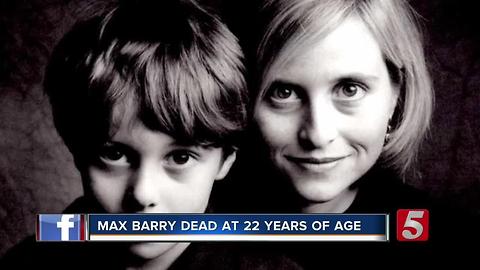 Max Barry Dead At 22 Years Of Age