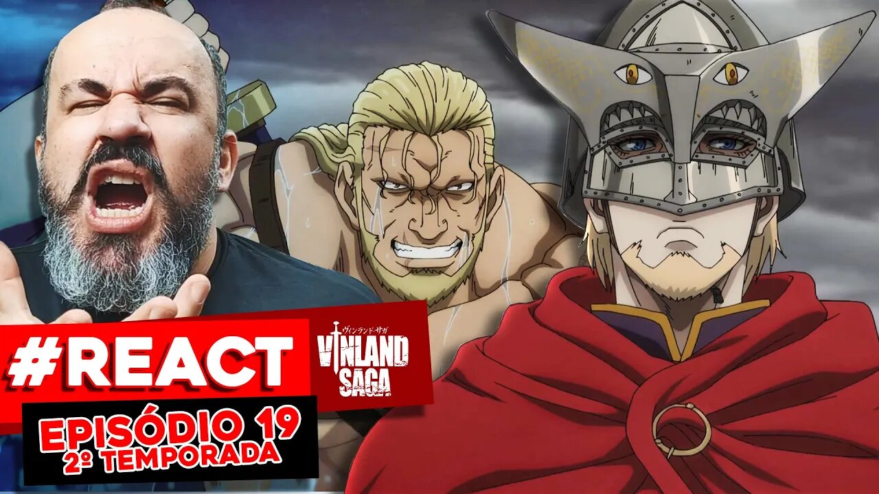 A GUERRA COMEÇOU! - #reaction VINLAND SAGA EPISÓDIO 19 TEMPORADA 2