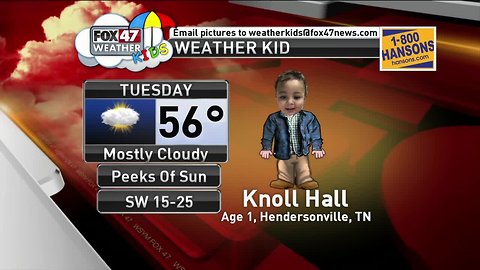 Weather Kid - Knoll Hall - 4/2/19