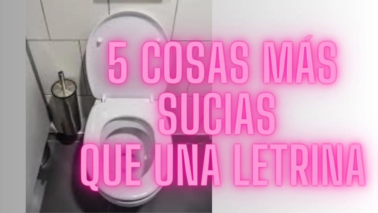 5 Cosas MÁS SUCIAS que una LETRINA en ESPAÑOL