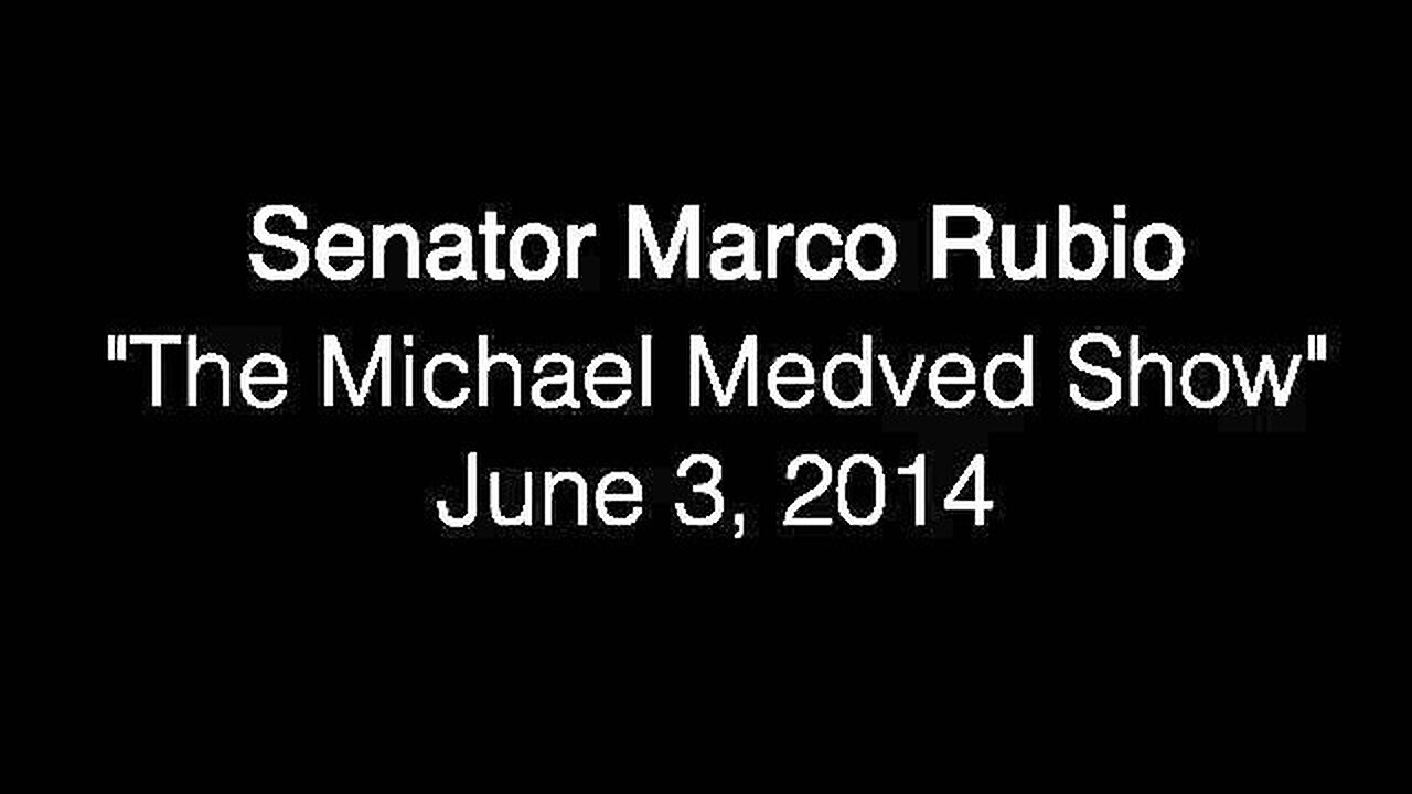 Rubio Discusses VA Reform Bill, Taliban Prisoner Release With Michael Medved