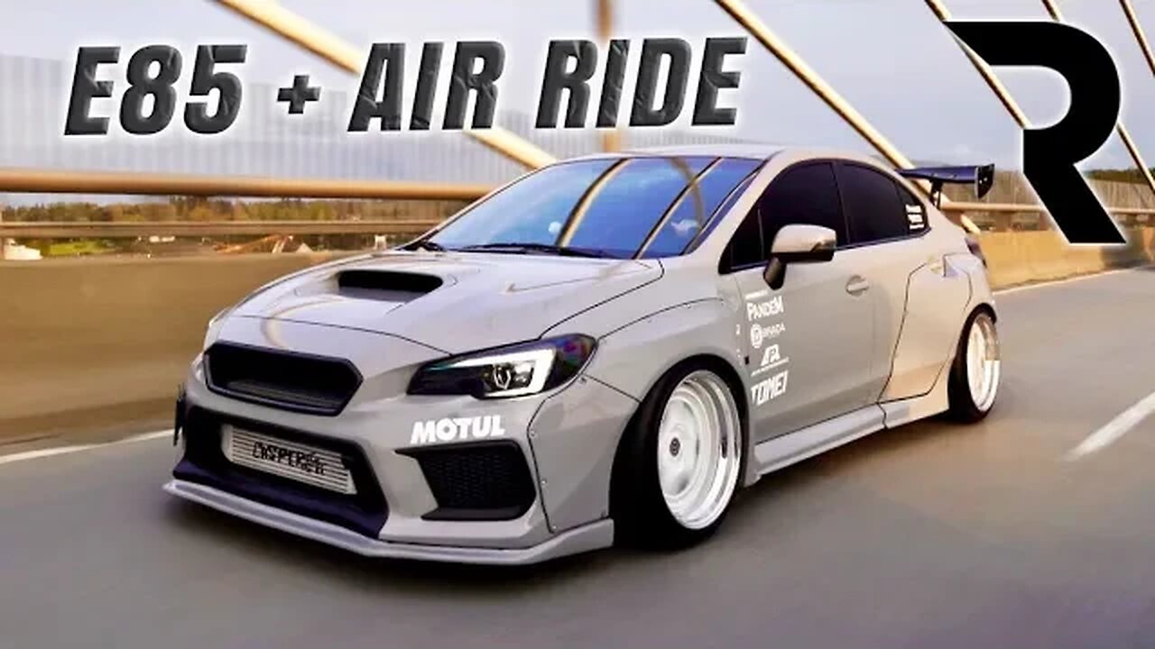 "Casper The STi" | The 400hp Subaru STi E85-Addict on Air Ride