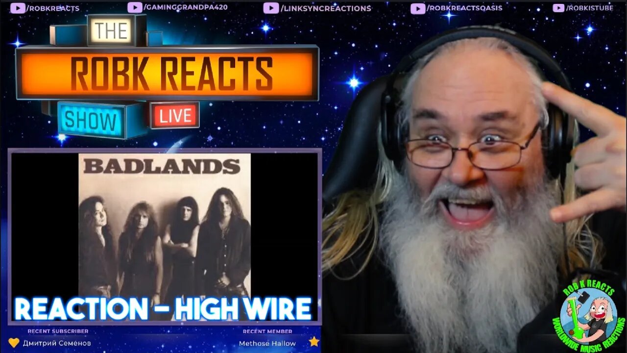 Badlands Reaction - High Wire (1989) - First Time Hearing - Requested