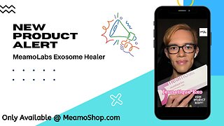 New 👏 Product! 👏 MeamoShop Exosome Healer 🔥 Exos are all the rage for anti-aging 💯✨ Code Robbie Saves 💵🥰💙