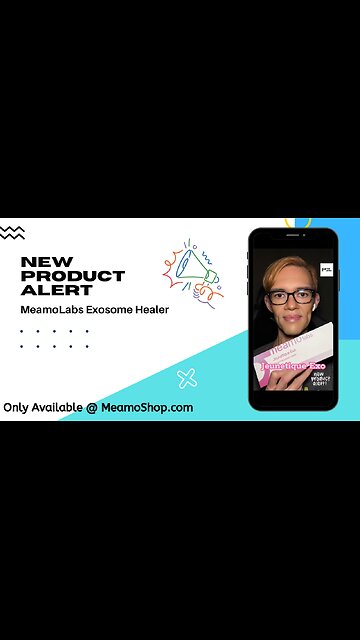 New 👏 Product! 👏 MeamoShop Exosome Healer 🔥 Exos are all the rage for anti-aging 💯✨ Code Robbie Saves 💵🥰💙