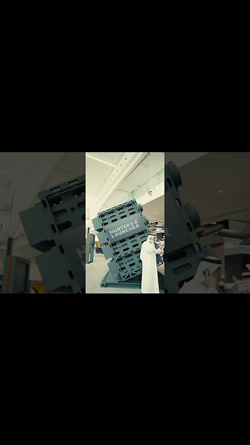 Scary Swarming Drones Can Strike Multiple Targets Simultaneously - Edge Group Hunter 2-S #shorts