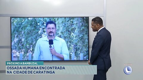 Próximo a Bambuzal: Ossada Humana Encontrada na Cidade de Caratinga.