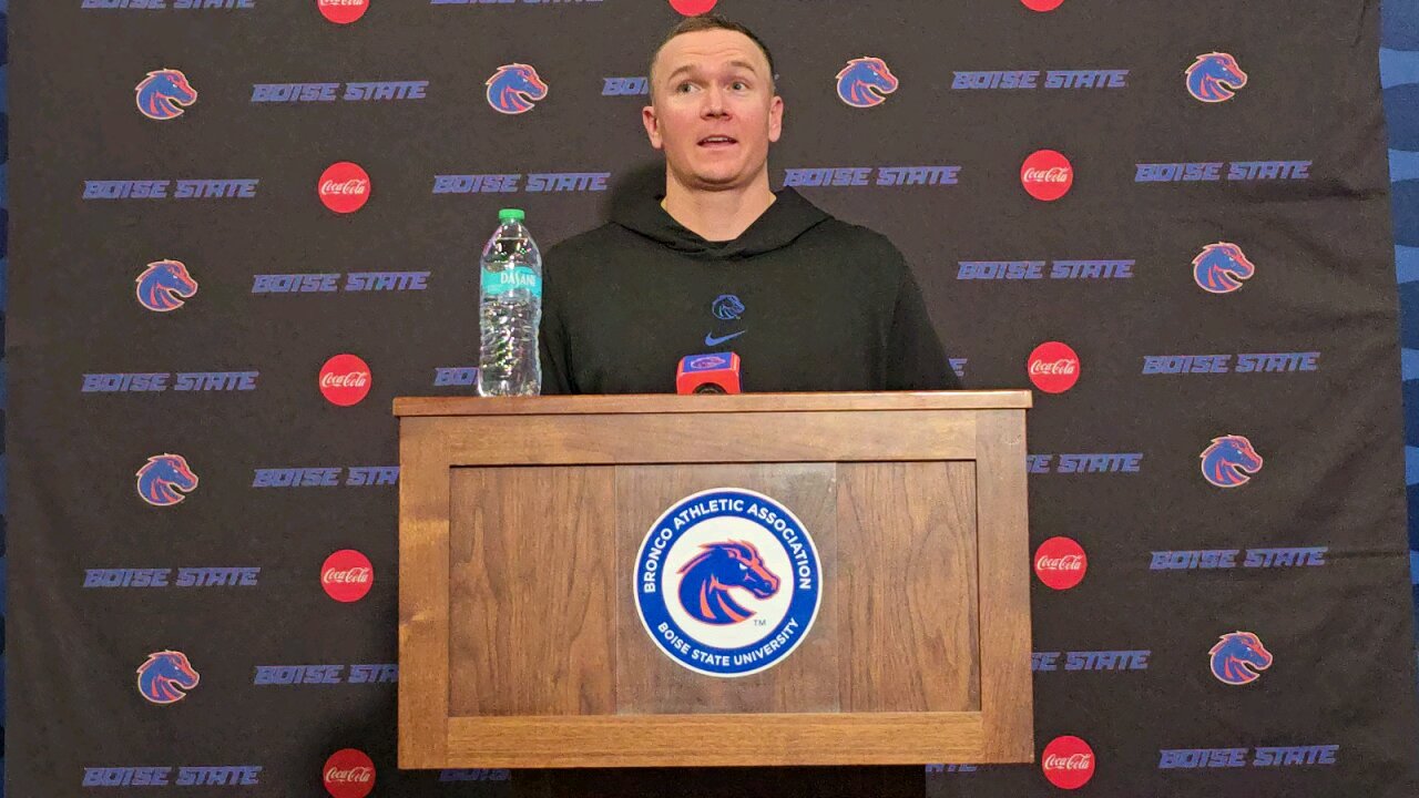 Pre San Jose State Press Conference With Boise State Head Coach, Spencer Danielson 11/11/2024