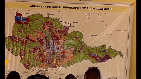 ARUA CITY GETS MASTER PLAN TO SPUR DEV’T