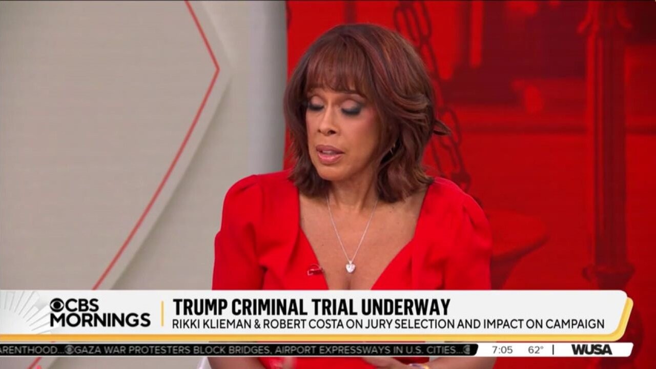 Gayle King Whines People Don't Care Enough About Trump Trial