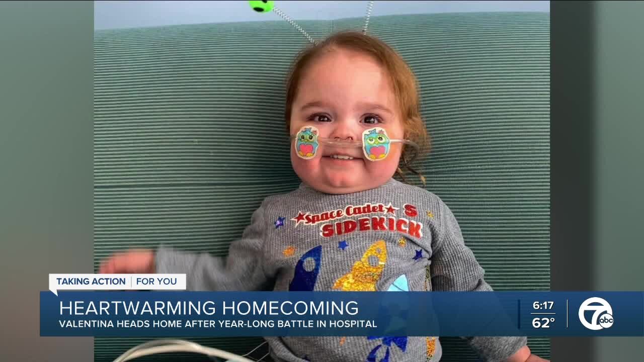 Riverview baby heads home after year-long battle in hospital