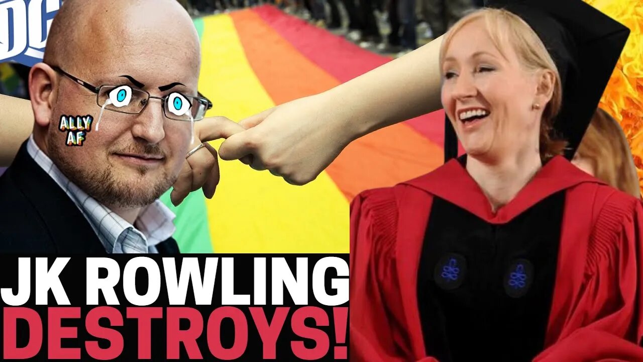 WOKE Dc Comics Writer Gets ROASTED By JK ROWLING! TWITTER Loses It's MIND And EATS THEIR OWN!