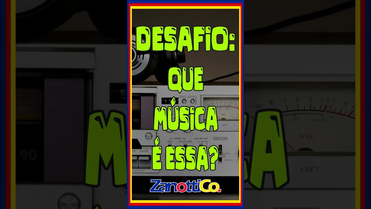 Descubra qual é a música. D04 - Resposta em vídeo no final do mês.