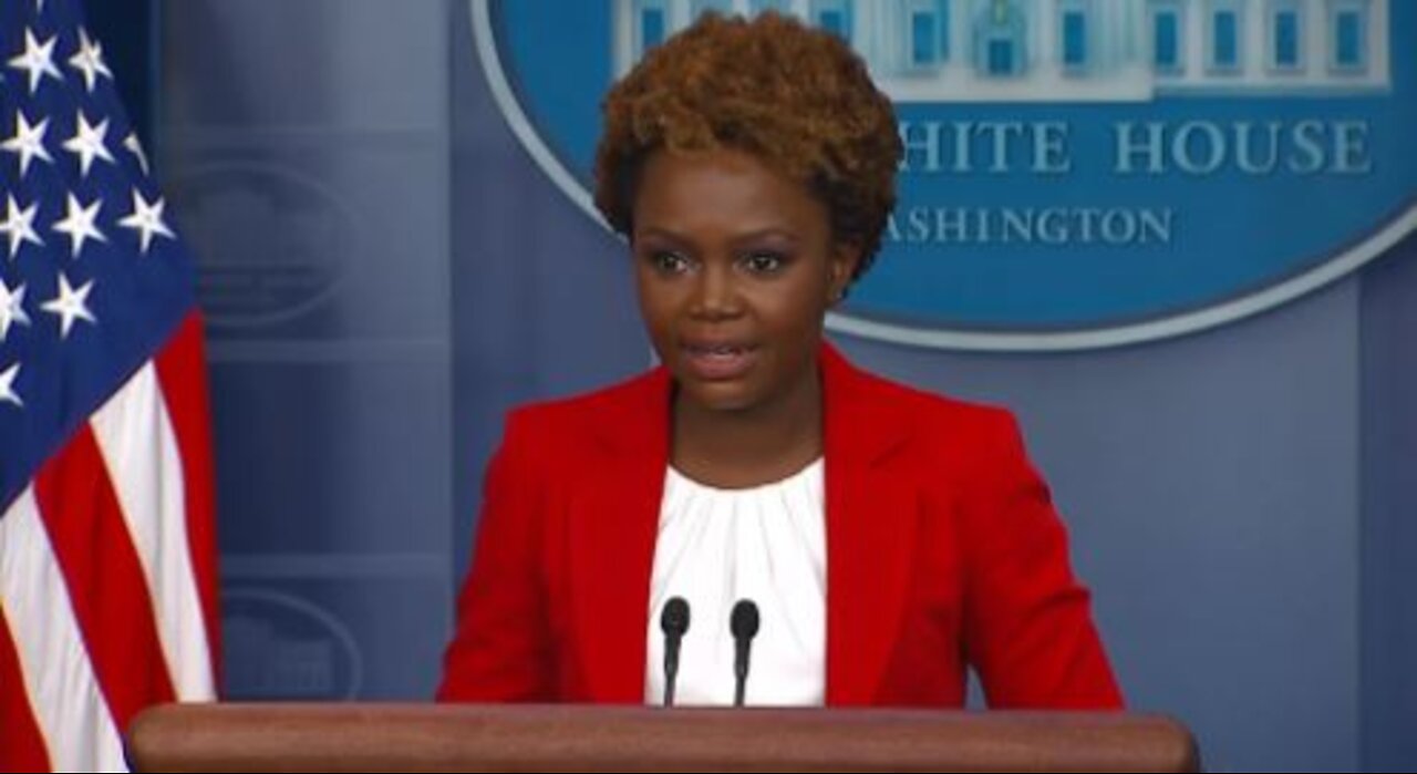 White House Press Secretary Karine Jean-Pierre holds press briefing