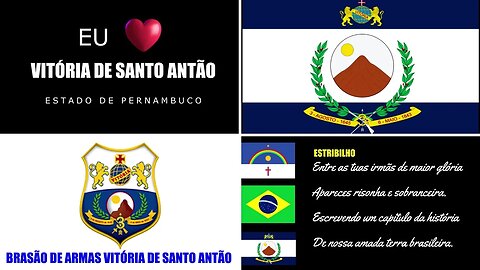 VITÓRIA DE SANTO ANTÃO -PE SÍMBOLOS DO MUNICÍPIO