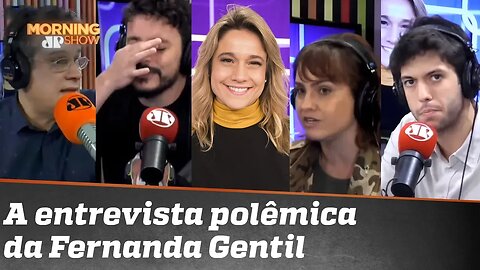 Fernanda Gentil linchada na internet. Bancada discute