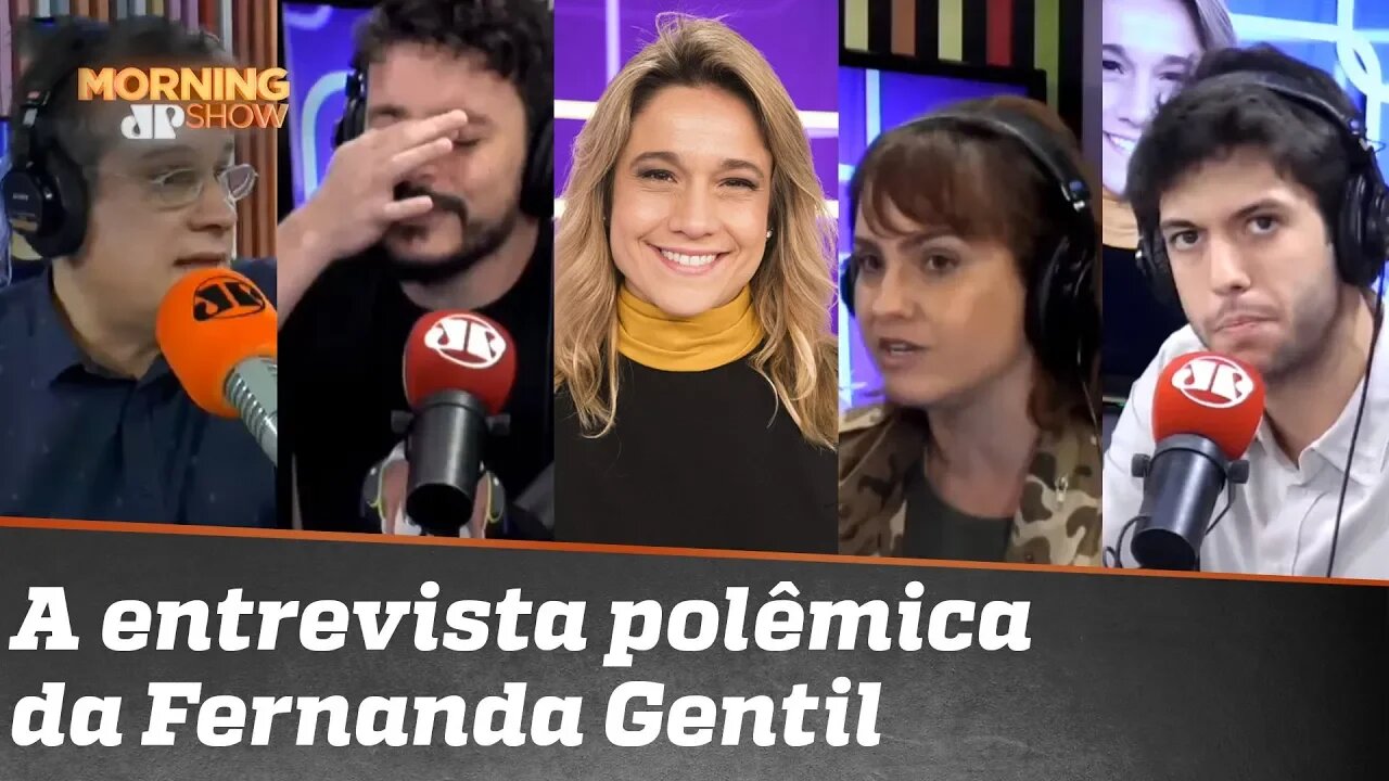 Fernanda Gentil linchada na internet. Bancada discute