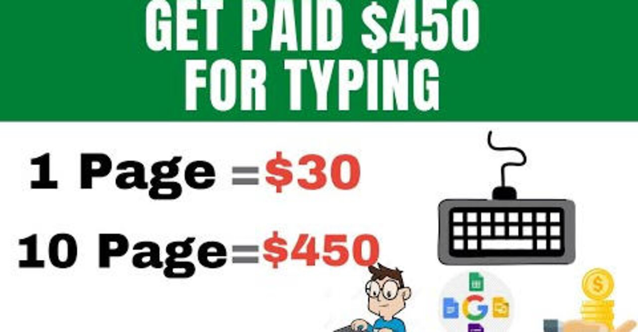 Get Paid up to $450 For Typing Name's ( make money online) #makemoneyboy