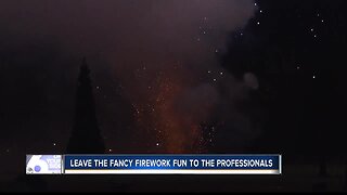 Leave the fireworks at home this year
