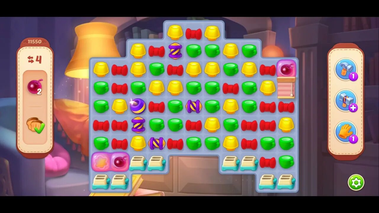 Playrix Homescapes Gameplay Walkthrough Level 11550