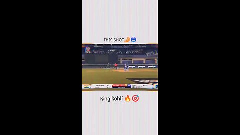 the shot king kohli