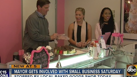 Mayor Greg Stanton getting involved in Small Business Saturday