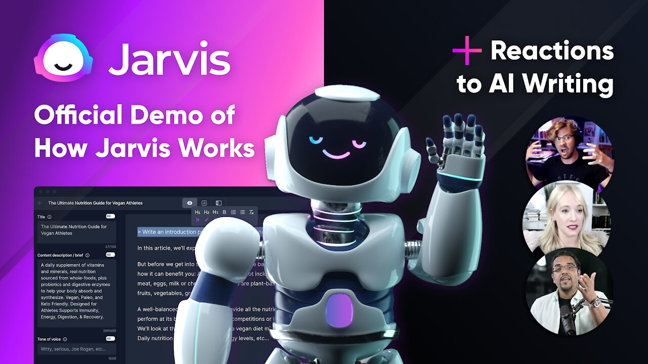 Jarvis ai Review & Free Trial with 10000 Words Expiring!