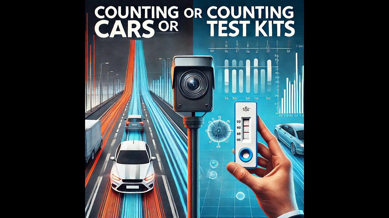 Counting Cars or Counting Test Kits.