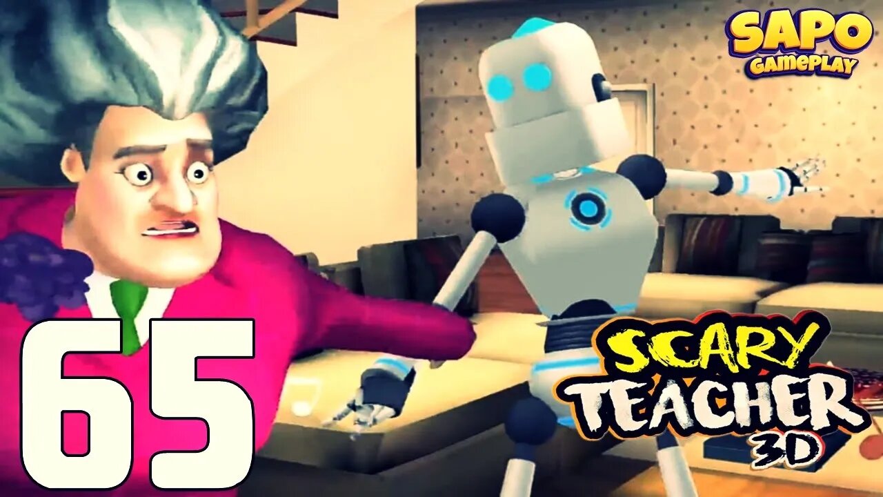 Scary Teacher 3D - New Update New Chapter | No More Mr Valentine | Gameplay Walkthrough Part 65