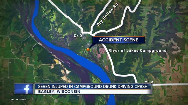 7 Milwaukee area campers hit by out-of-control SUV