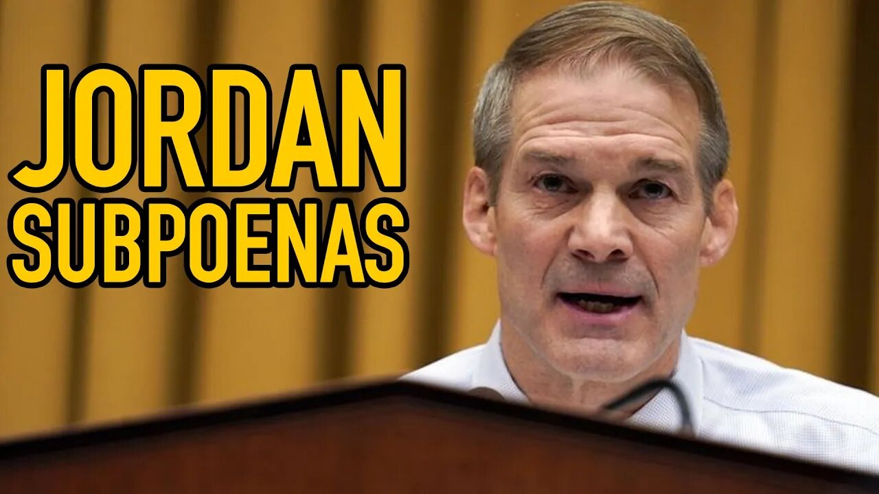 Jim Jordan Subpoeanas Former NY Prosecutor Mark Pomerantz