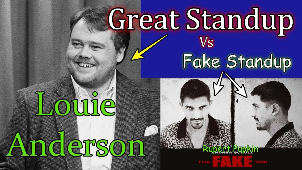 10 Greatest Living Comedians: Louie Anderson is Great but Andrew Shulz is Fake