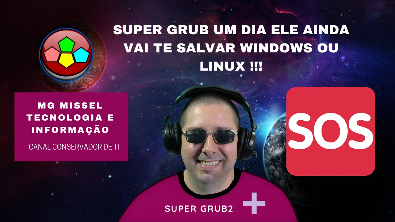 SUPER GRUB UM DIA ELE AINDA VAI TE SALVAR WINDOWS OU LINUX