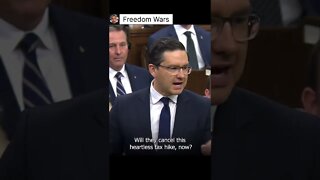 Pierre Poilievre 51% of Canadians can’t afford Food!