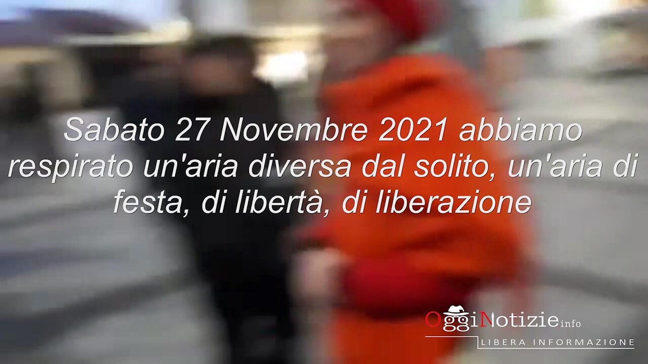 Manifestazione del 27 Novembre 2021