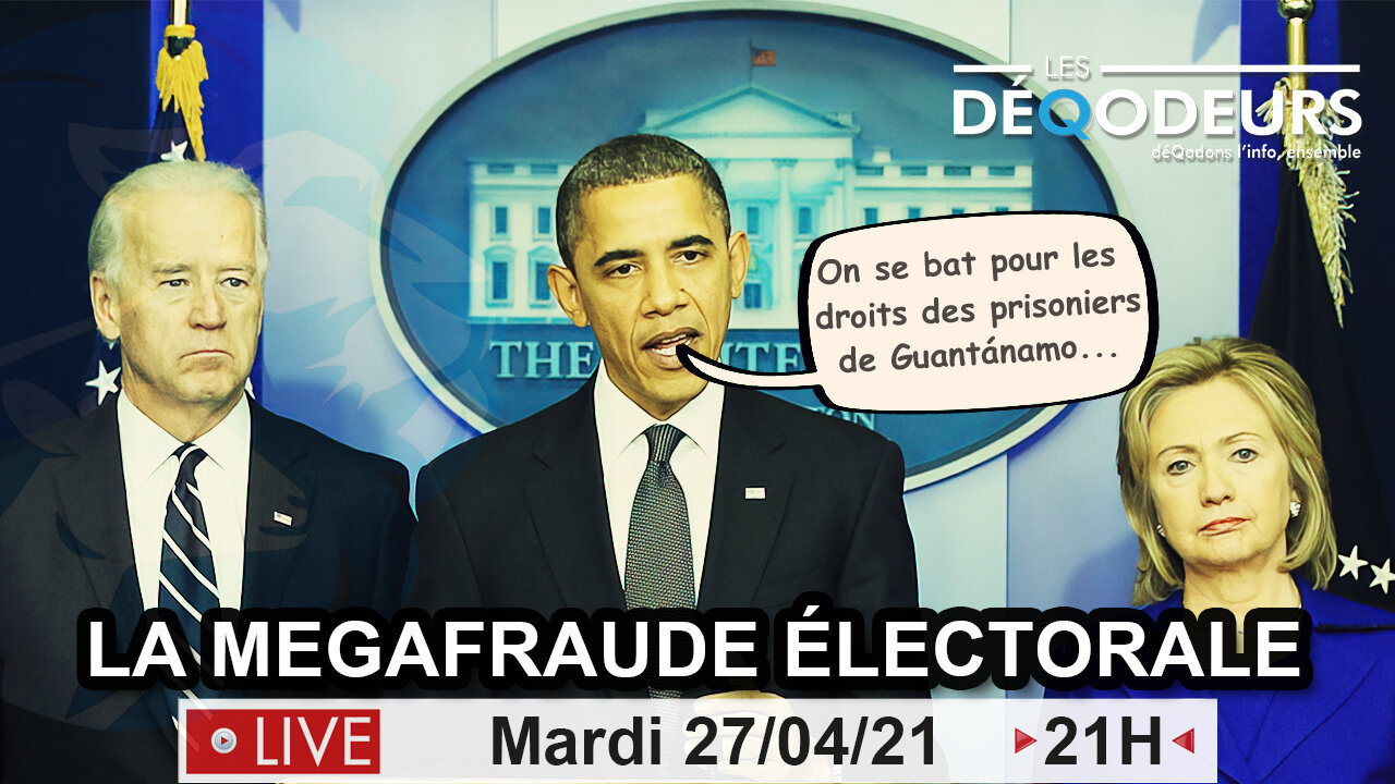 La mégafraude électorale - live du 28 avril 21