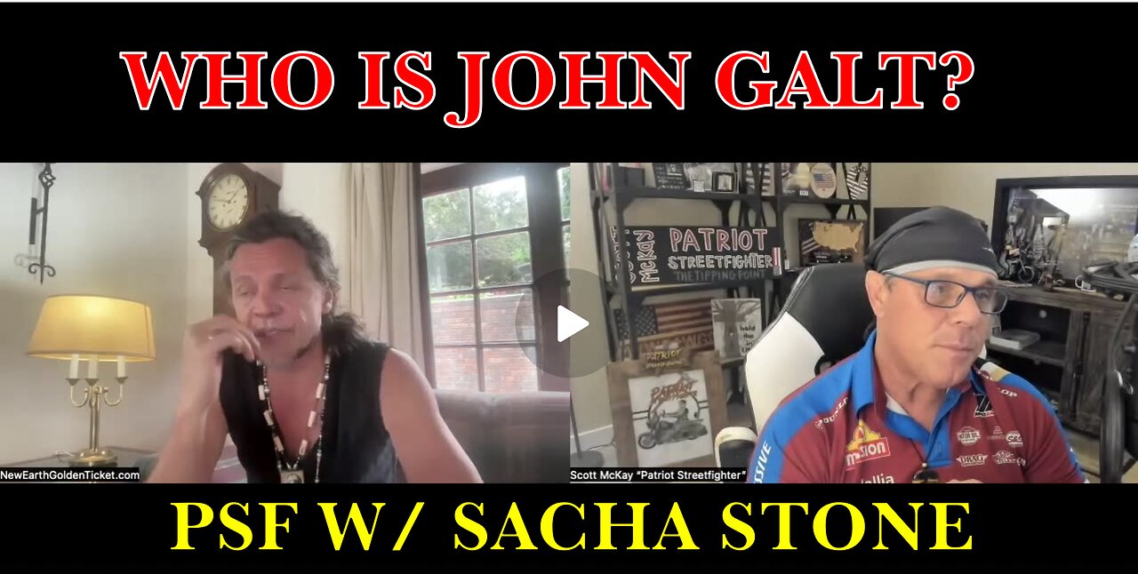 Patriot Streetfighter w/ Sacha Stone, World Cabal Powers Disintegrating. TY JGANON, SGANON