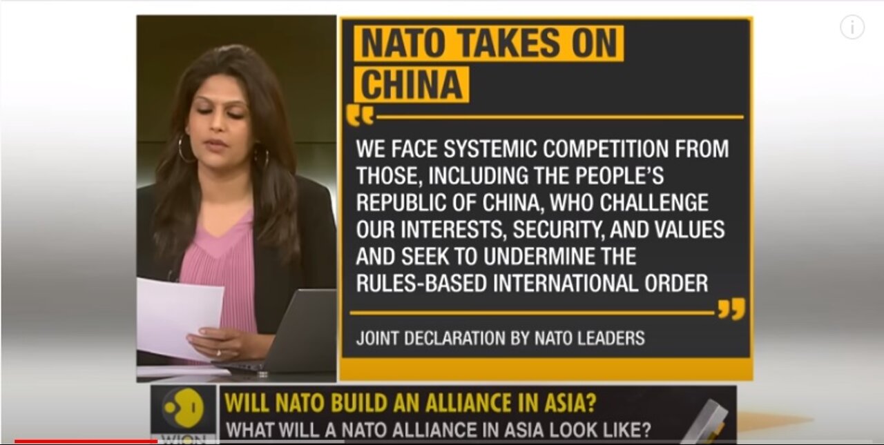 NATO going after China