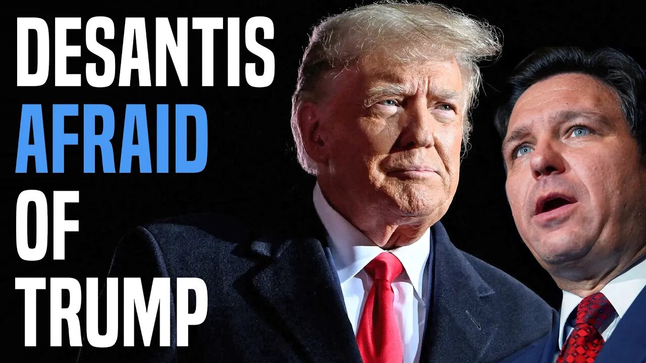 DeSantis DESPERATE, telling donors that Trump "can't win"