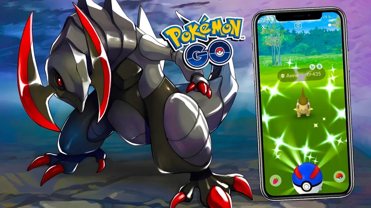 DICAS para o Dia da Comunidade da AXEW! HAXORUS MONSTRO COM LEGACY, Axew SHINY! Pokémon GO