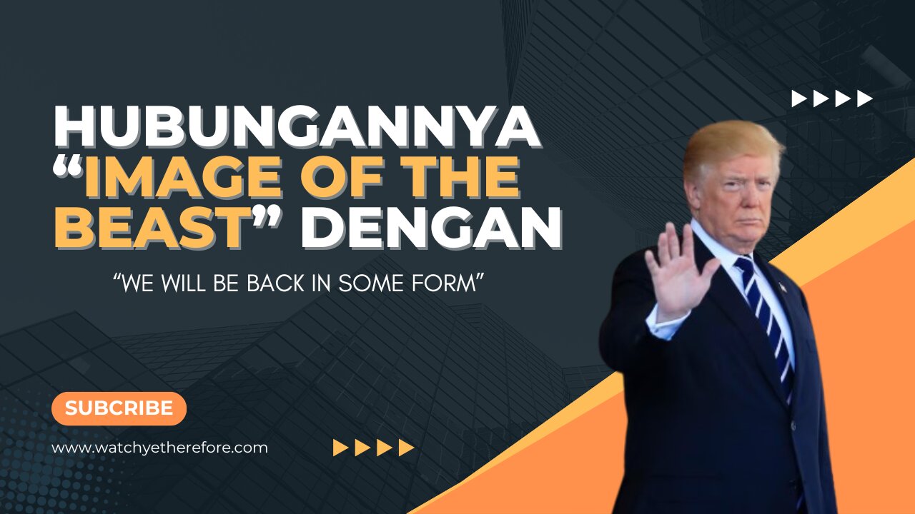 HUBUNGAN "THE IMAGE OF THE BEAST" DENGAN "WE WILL BE BACK IN SOME FORM"