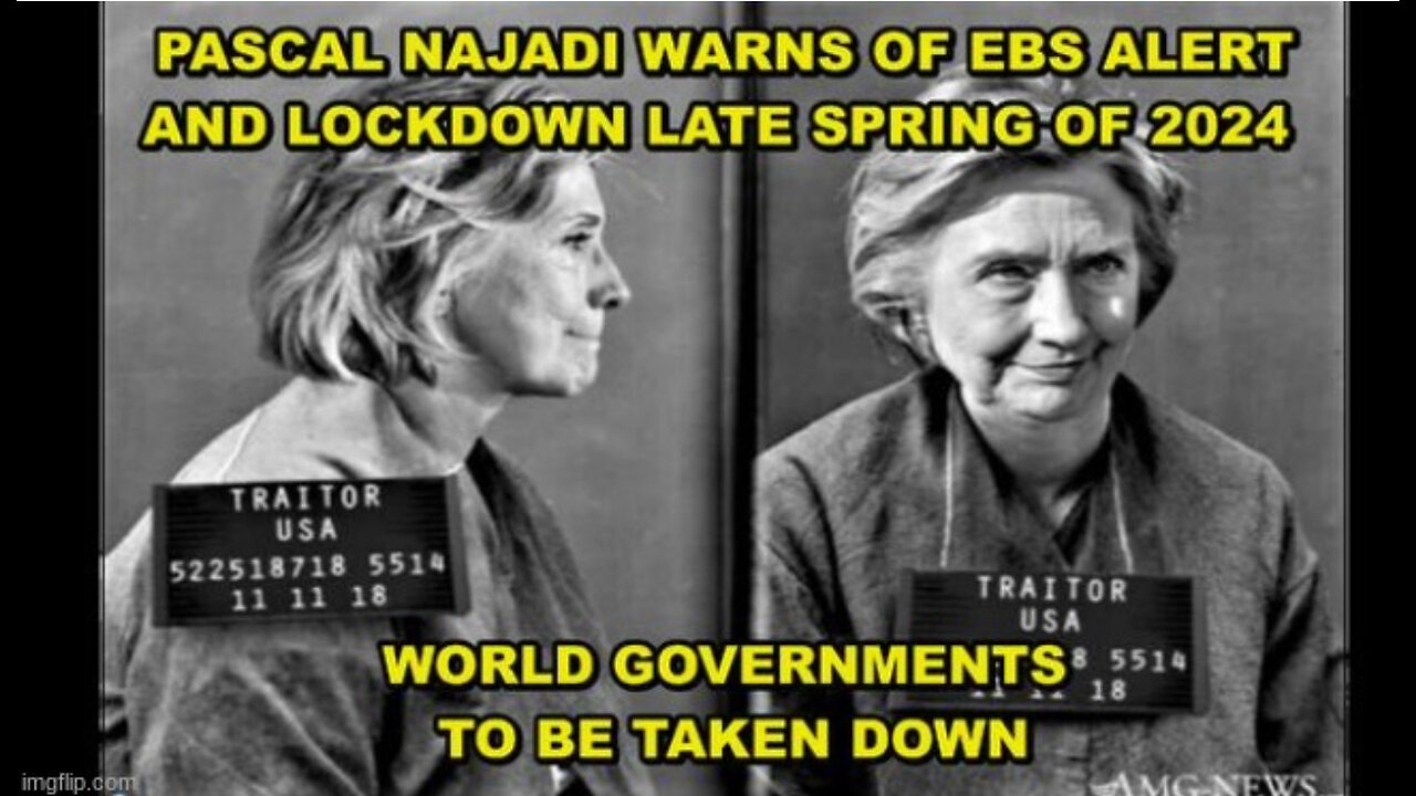 Pascal Najadi: Warns of EBS Alert and Lockdown in the Late Spring!