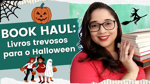 BOOK HAUL: Livros trevosos para o Halloween 🎃 | Biblioteca da Rô