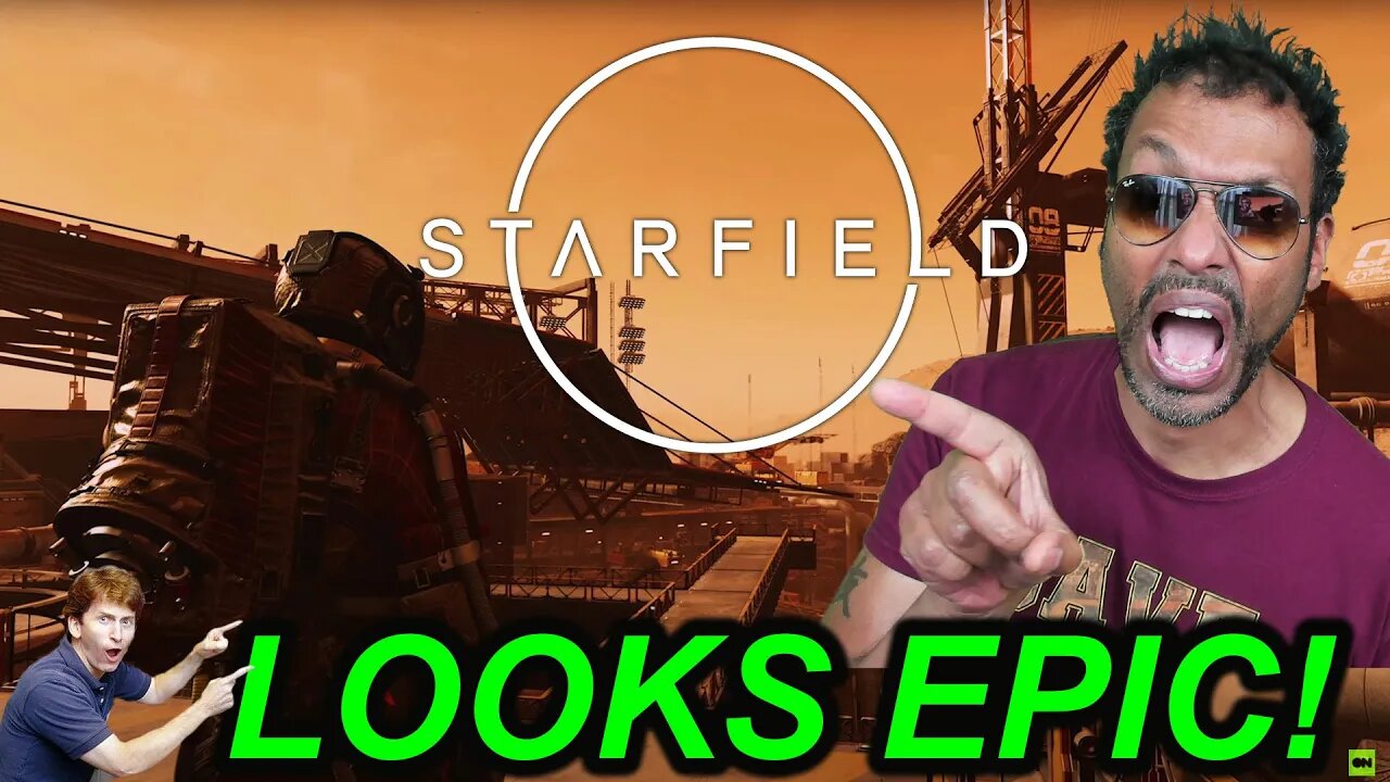 STARFIELD Gameplay - REACTION Highlights | Xbox Bethesda Games Showcase