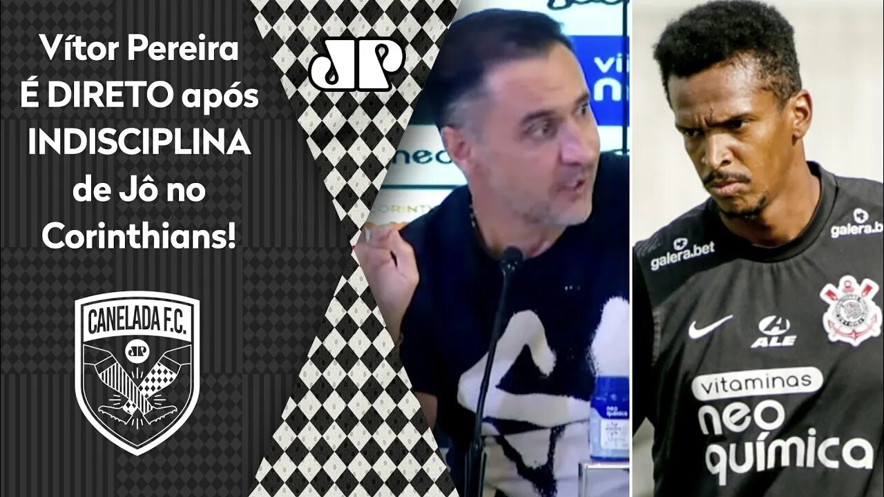 "O Jô TEM QUE APRENDER que..." Vítor Pereira DÁ NO MEIO e É DIRETO após INDISCIPLINA no Corinthians!