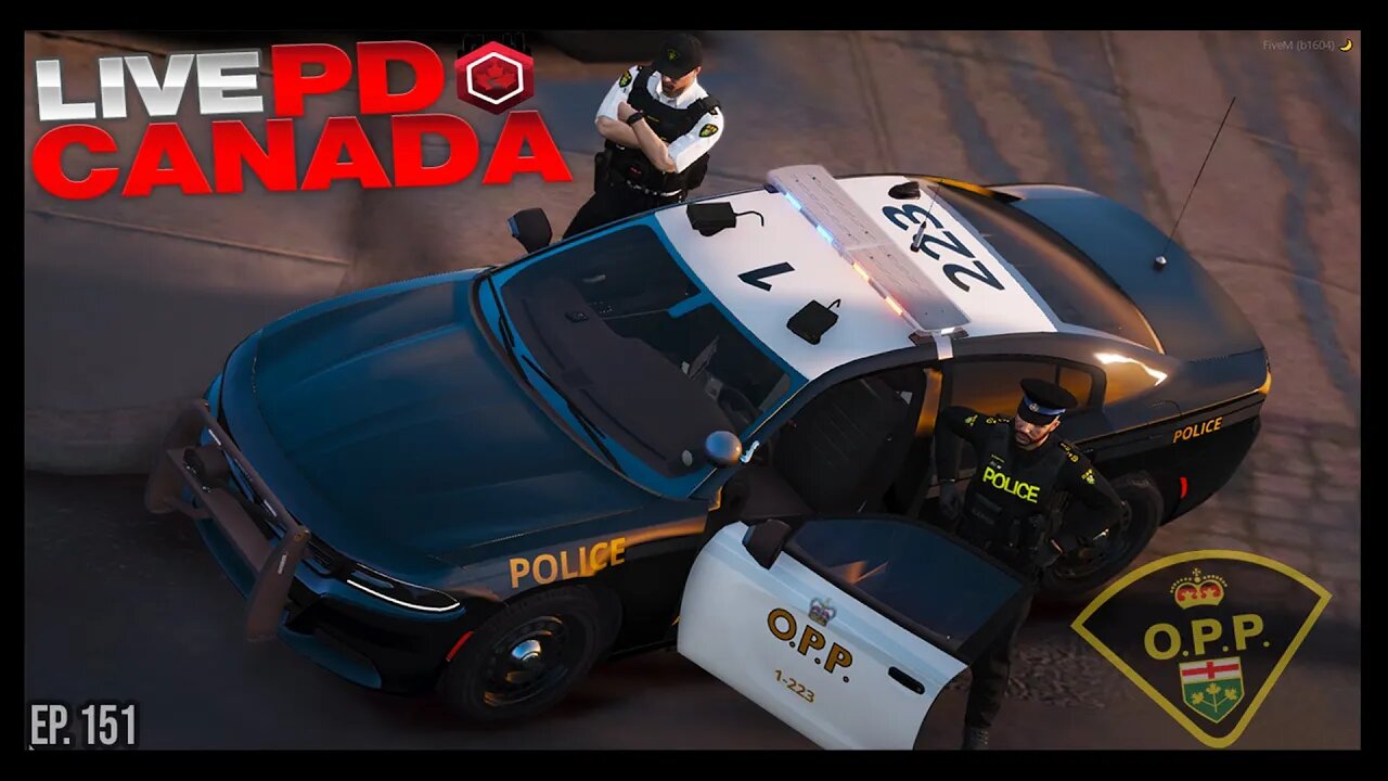 LivePD Canada Greater Ontario Roleplay | Orillia #OPP Officer Injured Following High Speed Pursuit!