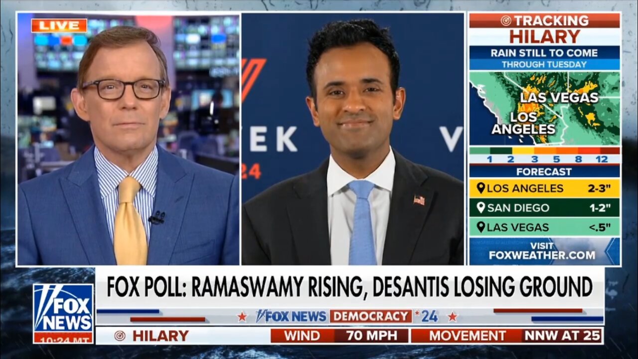 Fox News Live- Vivek Ramaswamy - August 20, 2023 - Full end show